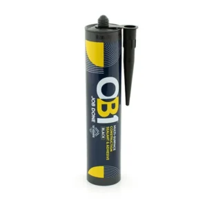 OB1 Multi-Purpose Sealant & Adhesive Black 290ml